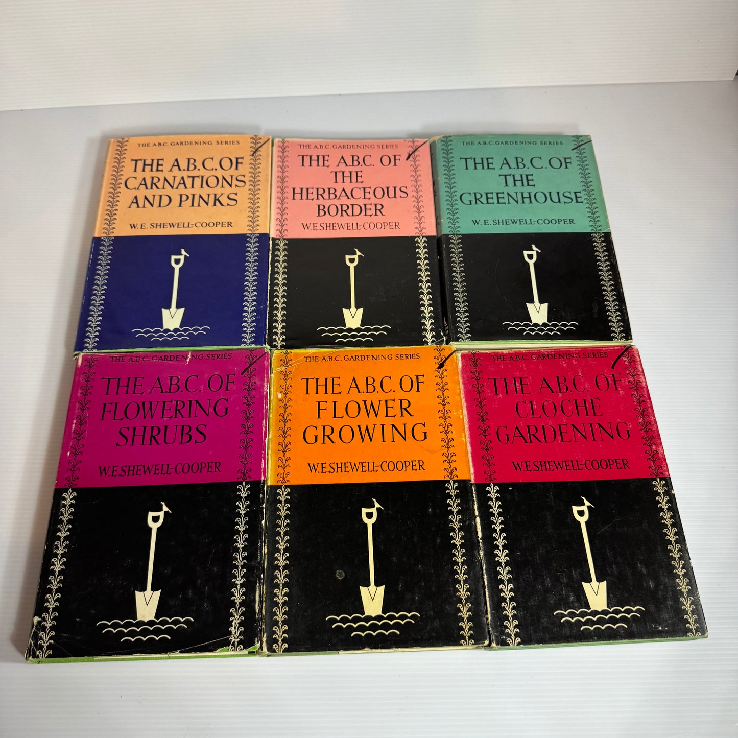 The A.B.C. Gardening Series Book Bundle x 17 - W. E. Shewell-Cooper (Vintage 1949 - 1961) (3060)