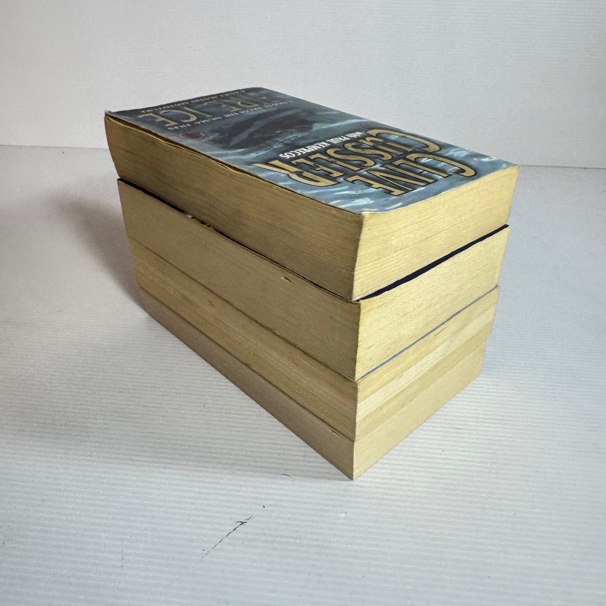 Clive Cussler Bundle x 4 : Atlantis Found, Fire Ice, The Navigator, Private (3461)