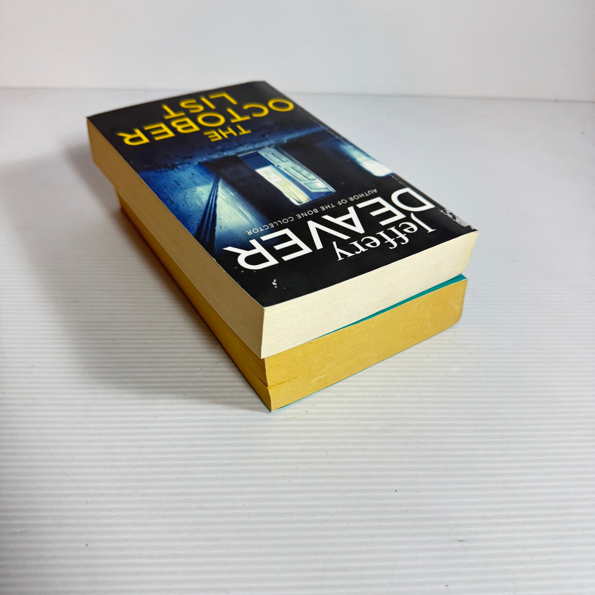 Jeffery Deaver Bundle x 2 : The October List & The Stone Monkey (3459)