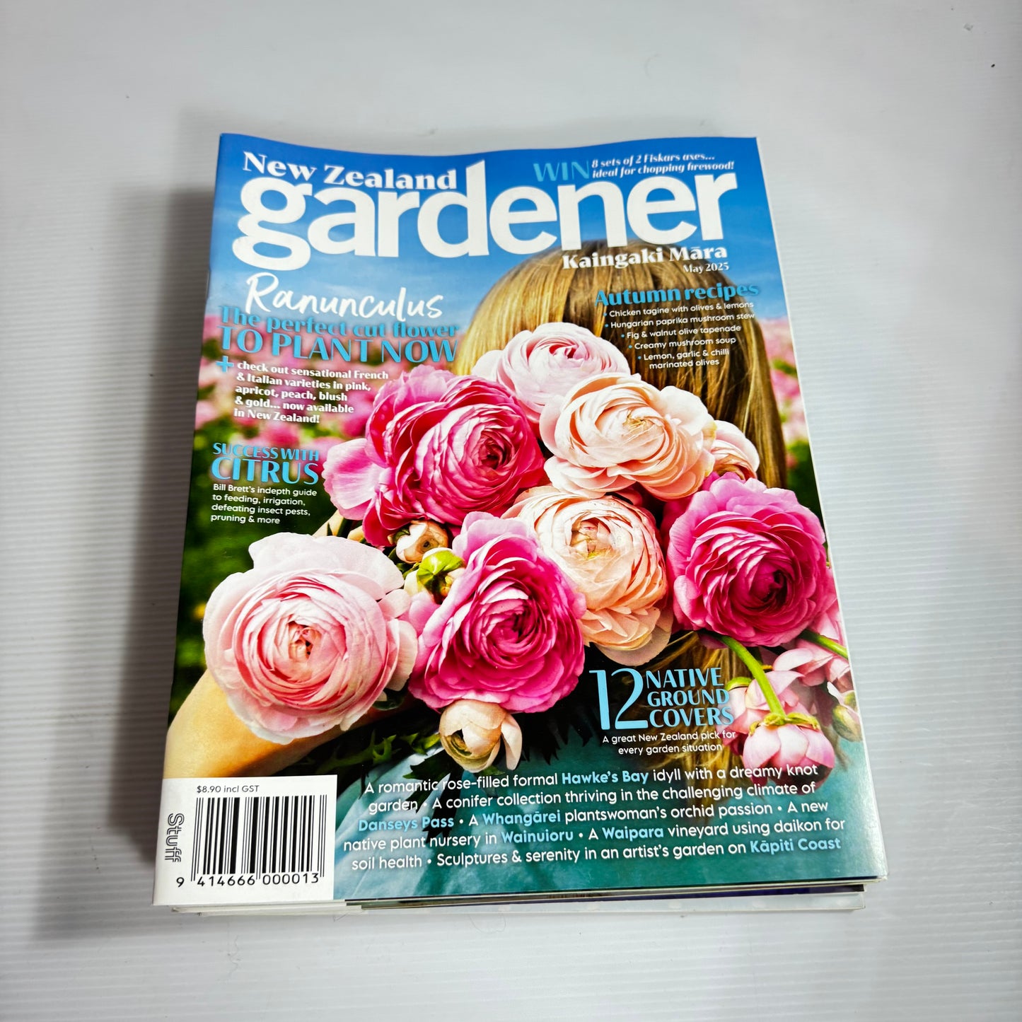 New Zealand Gardener Magazine x 11 : 2025 Jan, Feb, March, May, June, July Aug, Sept, Oct,  Nov, Dec (3329)