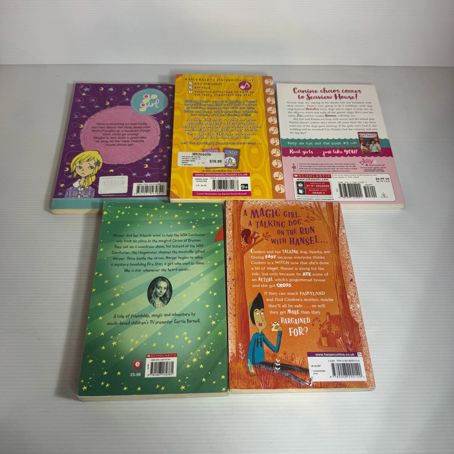 Children's Friendship & Humour Book Bundle x 5 Books : Various Themes Authors (2326)