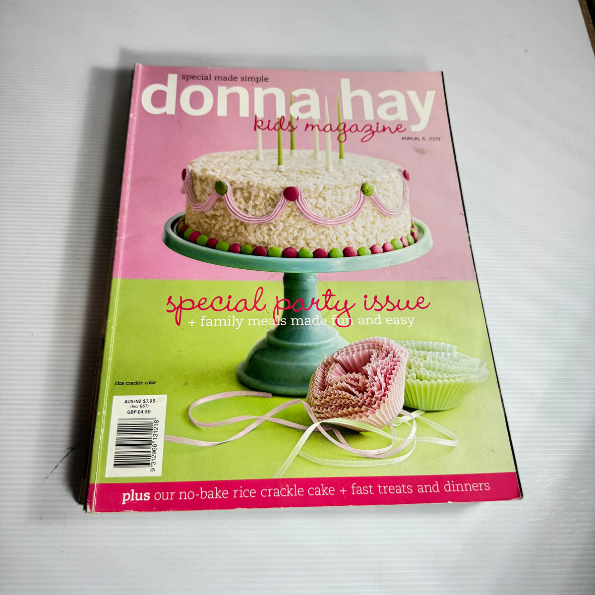 Donna Hay Magazine Bundle x 4 Magazines : Issues 29, 58 & 60 and Annual 6(3243)