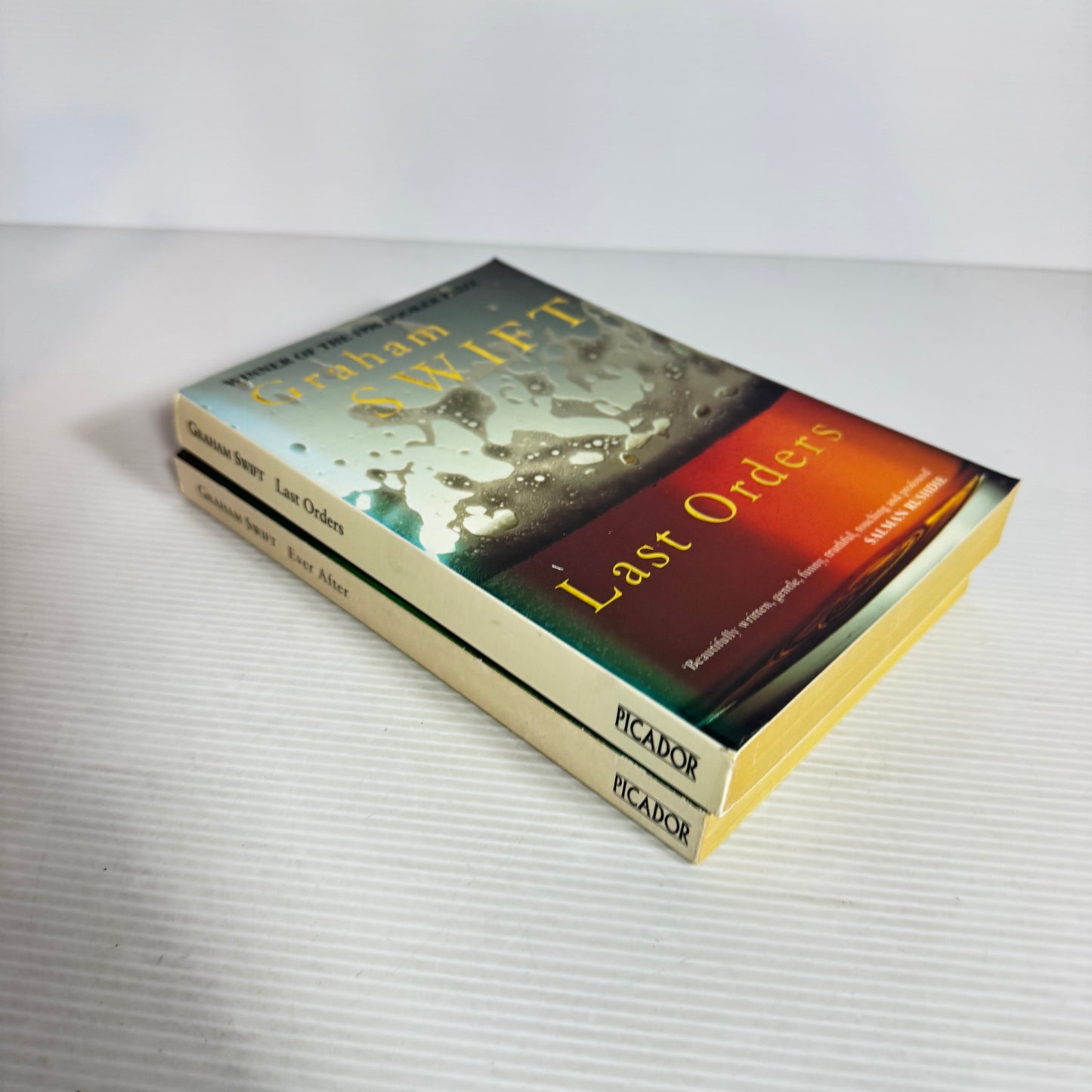 Graham Swift Book Bundle x 2 : Last Orders & Ever After (2499)