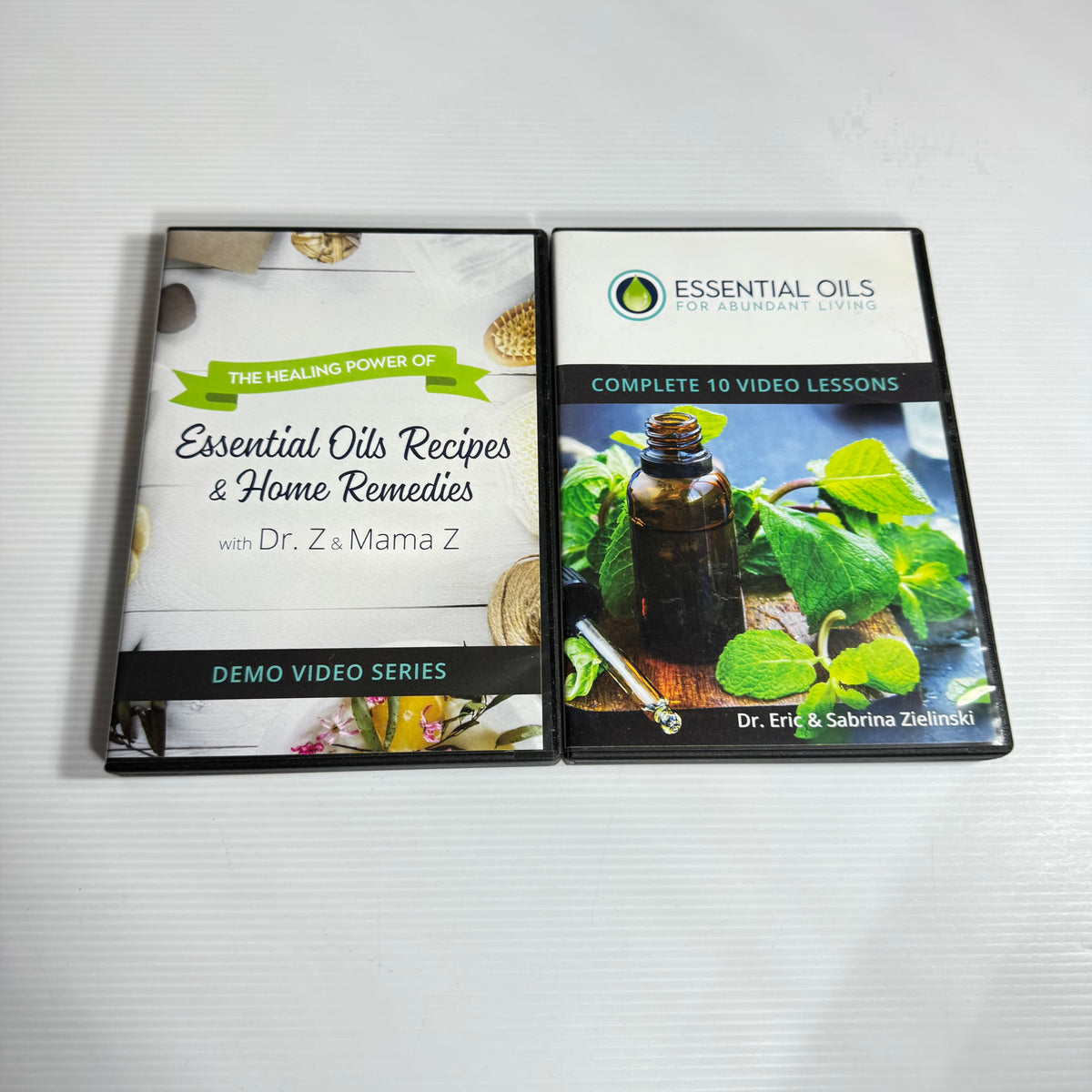 Essential Oils For Abundant Living Handbooks & Video Lessons Bundle (3474)