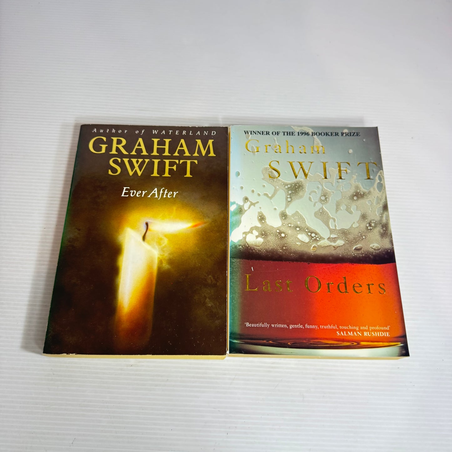 Graham Swift Book Bundle x 2 : Last Orders & Ever After (2499)