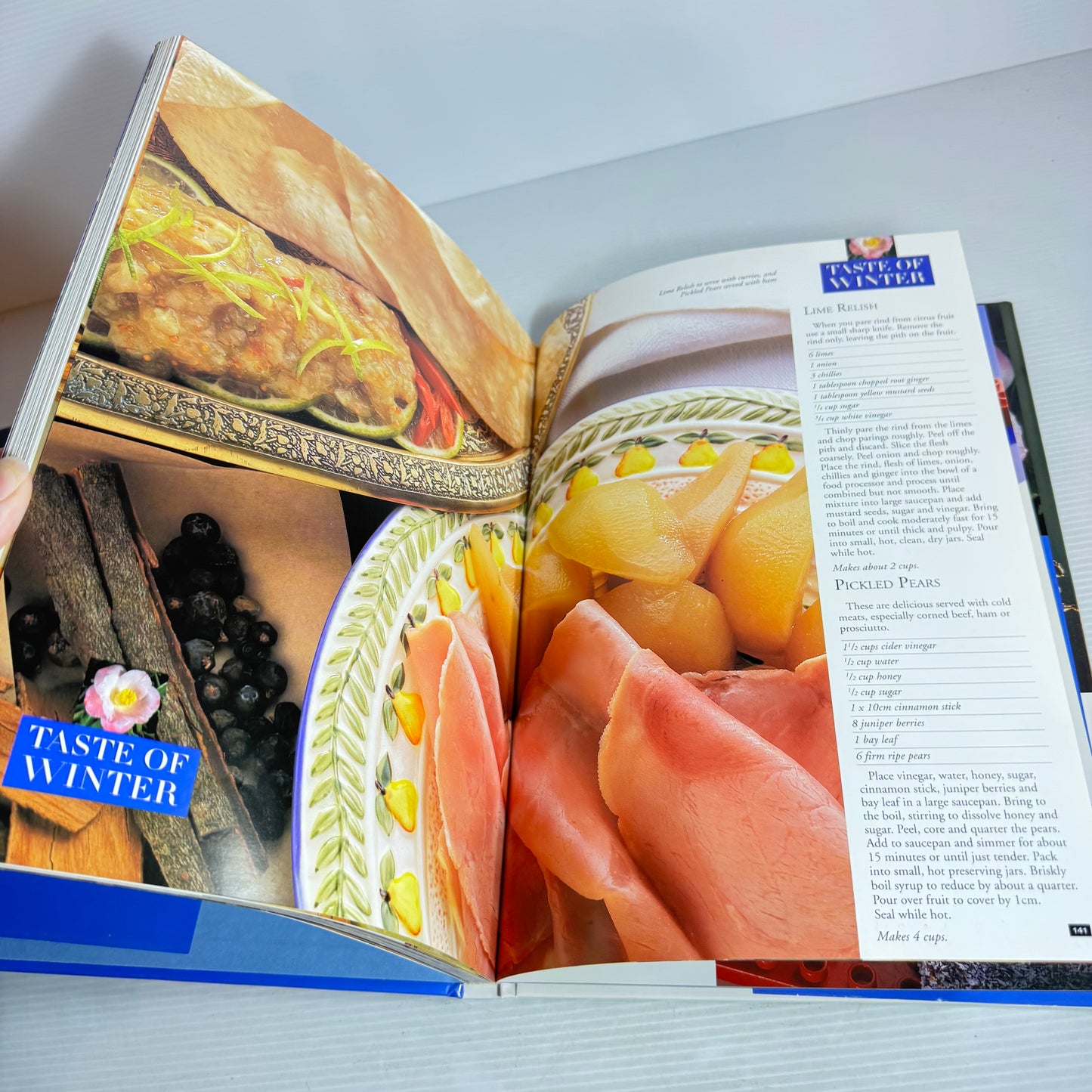 New Zealand Hardcover Cookbook Bundle x 3 : Taste of New Zealand : Winter, Country New Zealand : A Culinary Journey, The Beautiful New Zealand Cookbook - Tui Flower (2932)