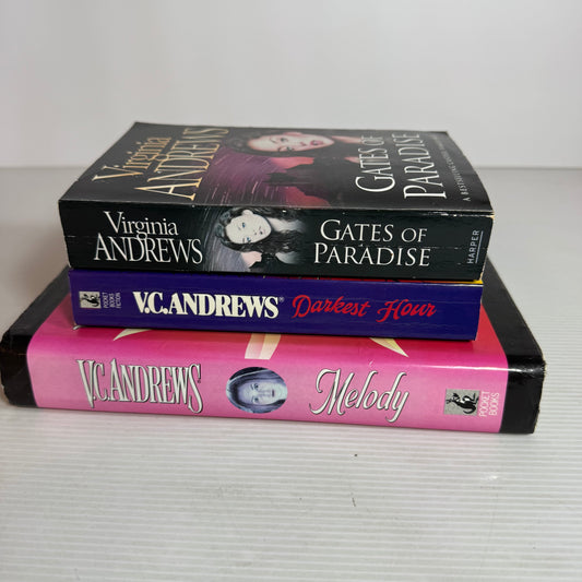 Virginia Andrews Book Bundle x 3 Books (2531)