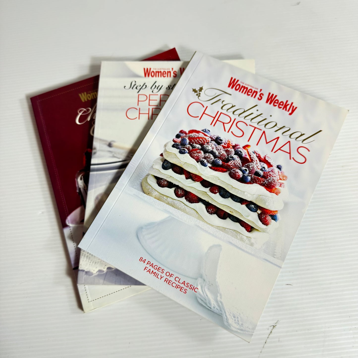 Women's Weekly Christmas Cook Book Collection x 3 Books (3211)