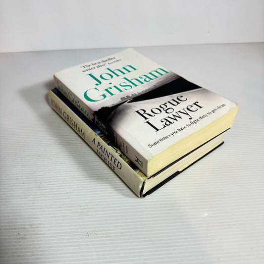 John Grisham Book Bundle x 2 : Rogue Lawyer & A Painted House (2269)