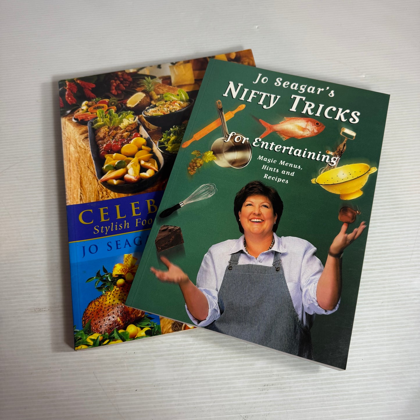 Jo Seagar Cookbook Bundle x 2 : Nifty Tricks & Celebrations (2911)