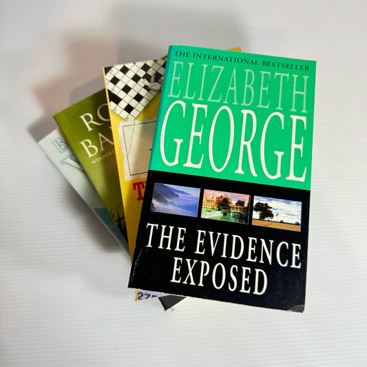 Crime/Mystery Book Bundle x 4 Books : Various Authors (135)