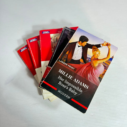 Mills & Boon Modern & Sexy Romance Book Bundle x 5 Books (2519)