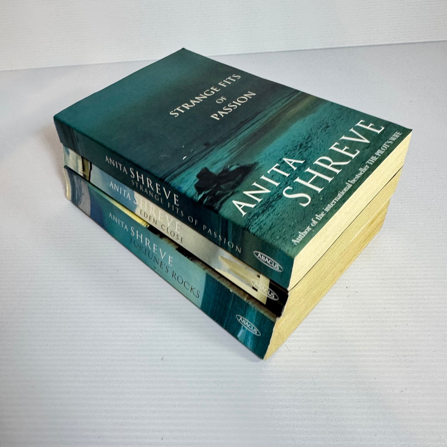 Anita Shreve Book Bundle x 3 : Strange Fits of Passion, Eden Close, Fortune's Rocks (3098)