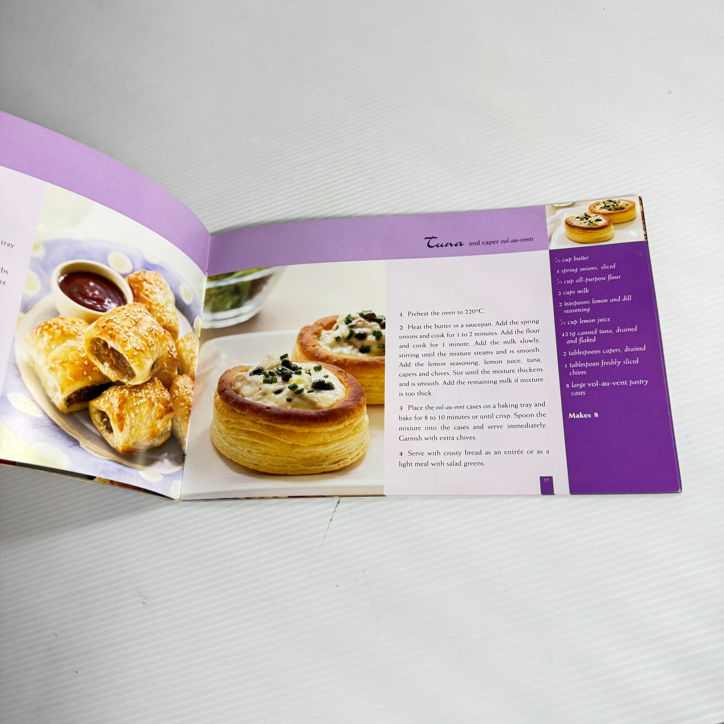 Pies & Casseroles Book Bundle x 2 : Casseroles and Pies - Family Circle Step-by-Step & 101 Pies & Pastries( 3179)