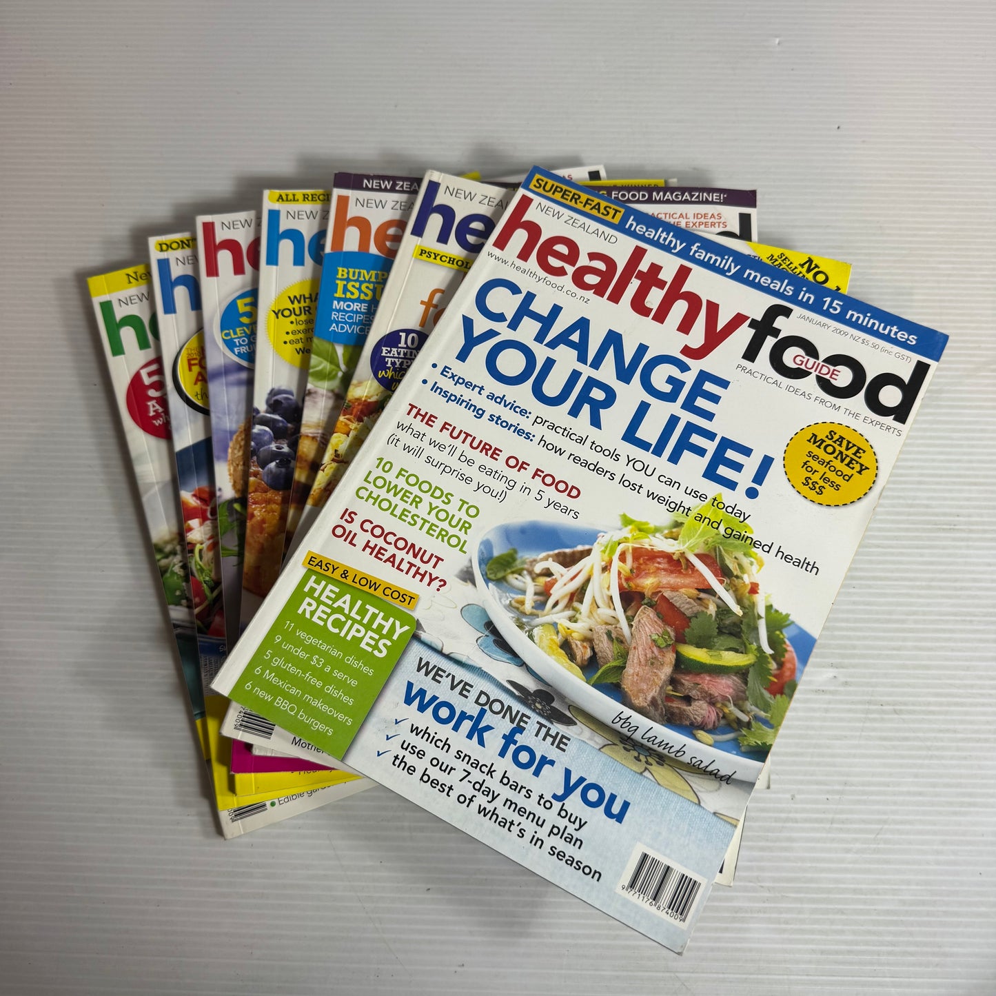 New Zealand Healthy Food Magazine Bundle x 7 Magazines (2822)