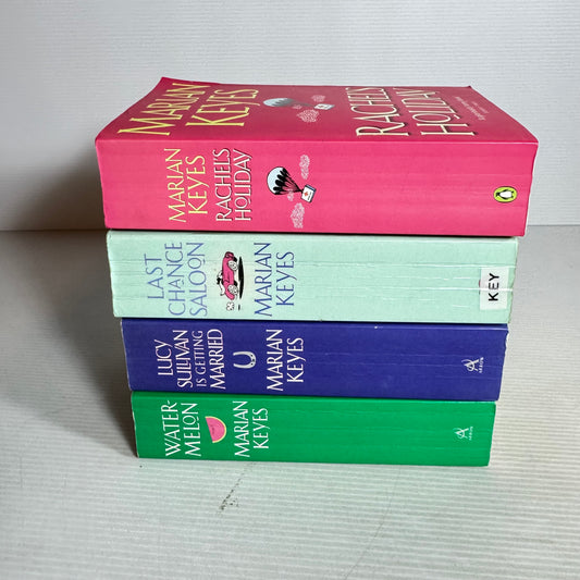 Marian Keyes Book Bundle x 4 : Rachel's Holiday, Last Chance Saloon, Lucy Sullivan Is Getting Married, Water Melon (3039)