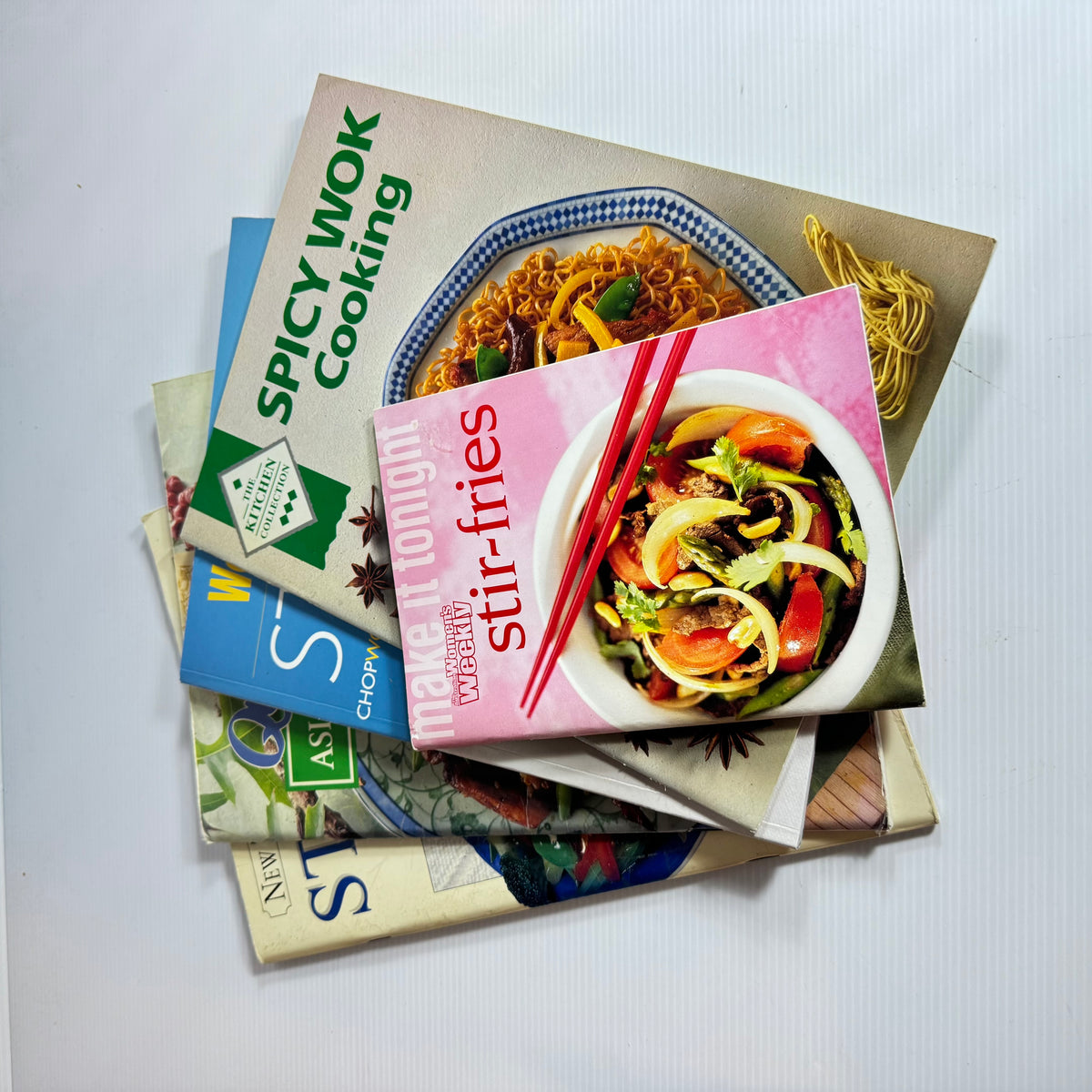 Stir Fry Cookbook Bundle x 5 Books (3246)