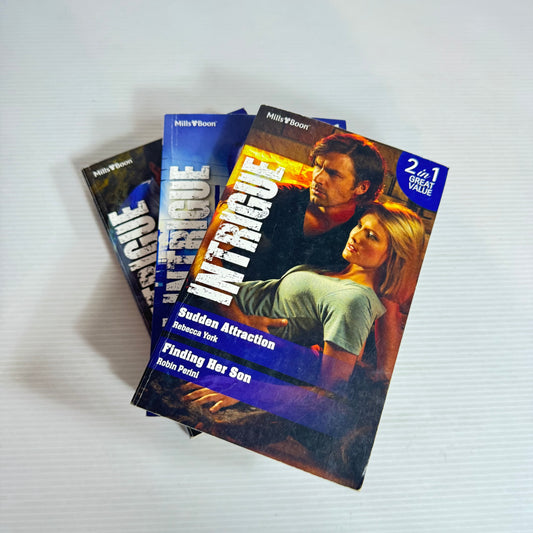 Mills & Boon Intrigue Book Bundle : 3 x Books x 6 Stories (2489)