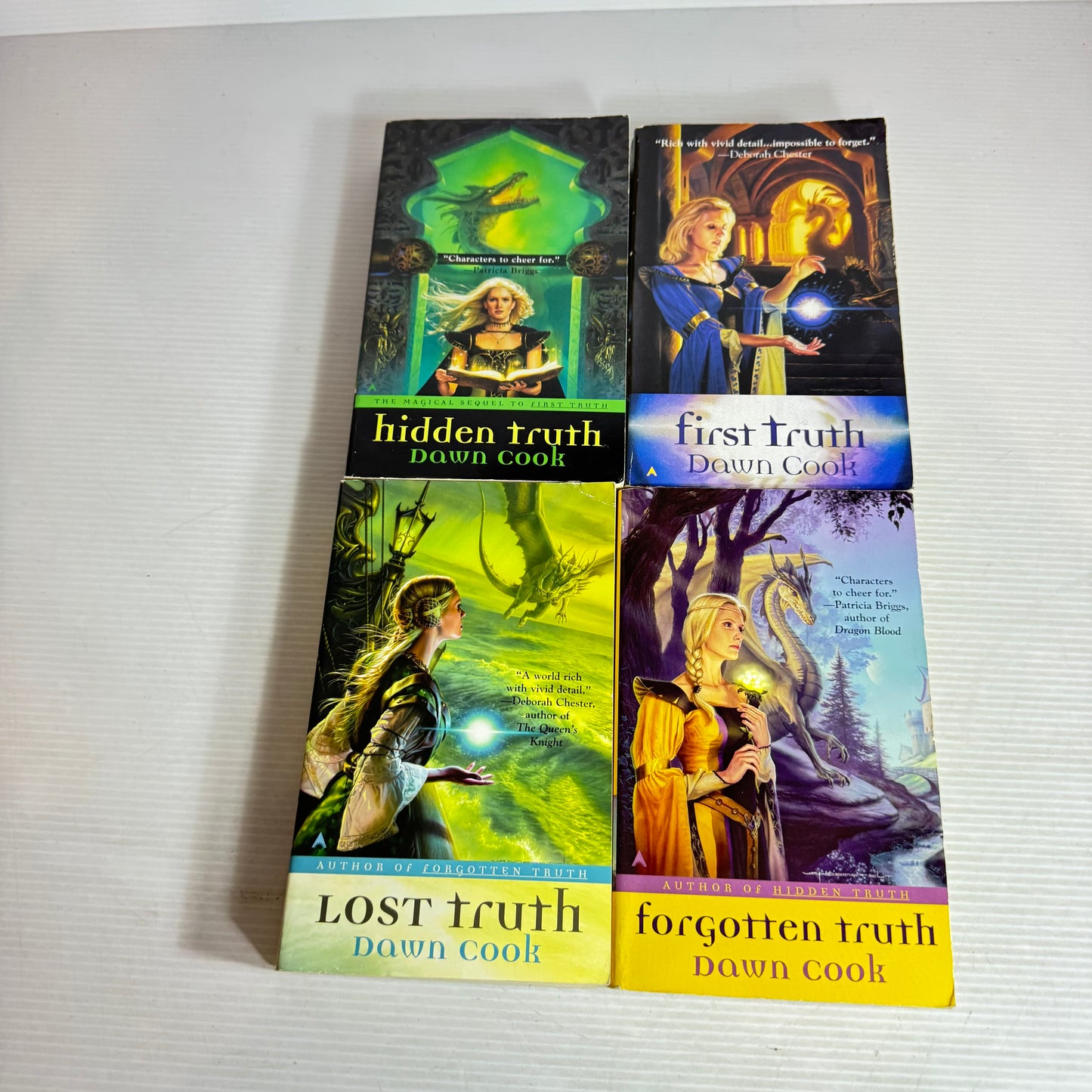 Dawn Cook "Truth" Series Book Bundle x 4 : First Truth, Hidden Truth, Forgotten Truth, Lost Truth(2973)