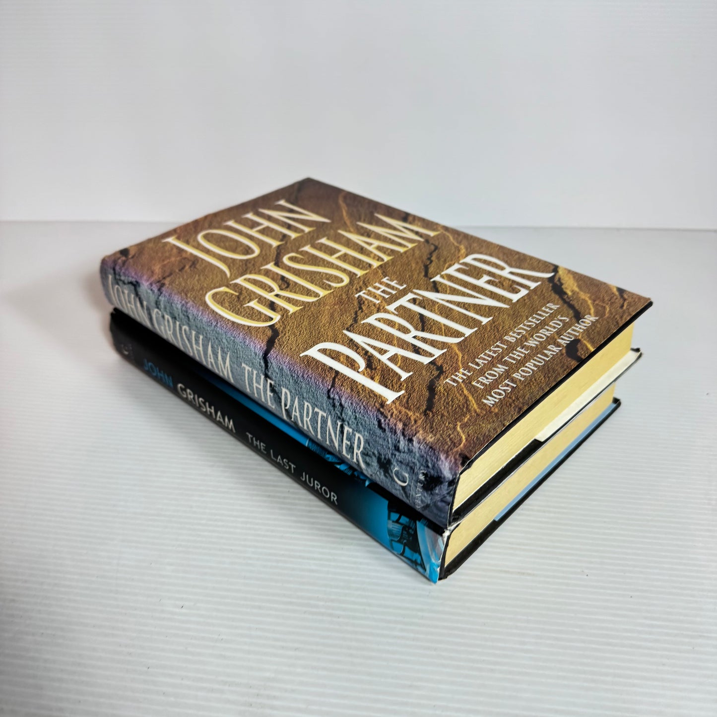 John Grisham Book Bundle x 2 : The Last Juror & The Partner (2435)