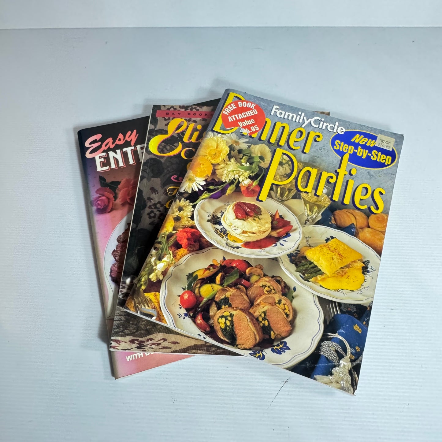 Easy Entertaining Cookbook Bundle x 3 Books (3182)