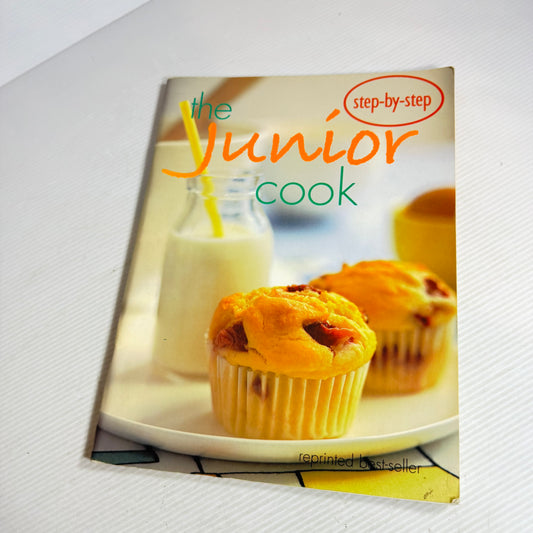 Children's Cookbook Bundle x 2 : The Junior Cook - Step-by-Step & Kid's First Cookbook (2941)