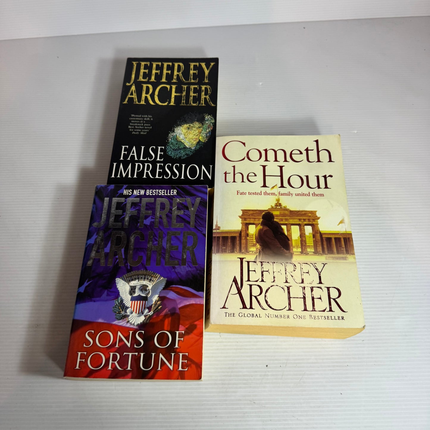 Jeffery Archer Book Bundle x 3 Books (2567)