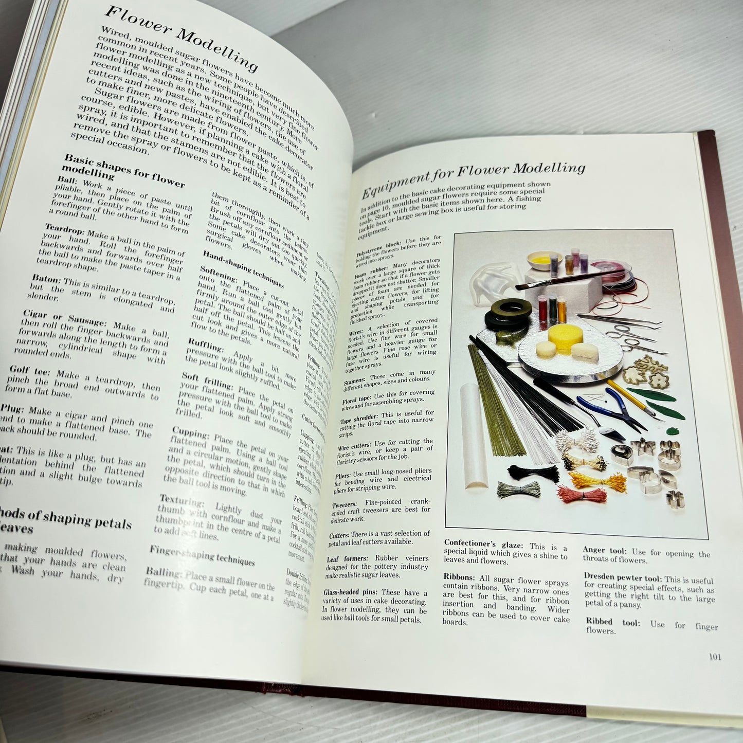 Vintage Cake Decorating Book Bundle x 3 : Floral Cake Decorating - Norma Dunn (1982), The Complete Book of Cake Decorating - Ellen Sinclair (1982), The Art of Cake Decorating Finishing Touches - Pat Ashby & Tombi Peck