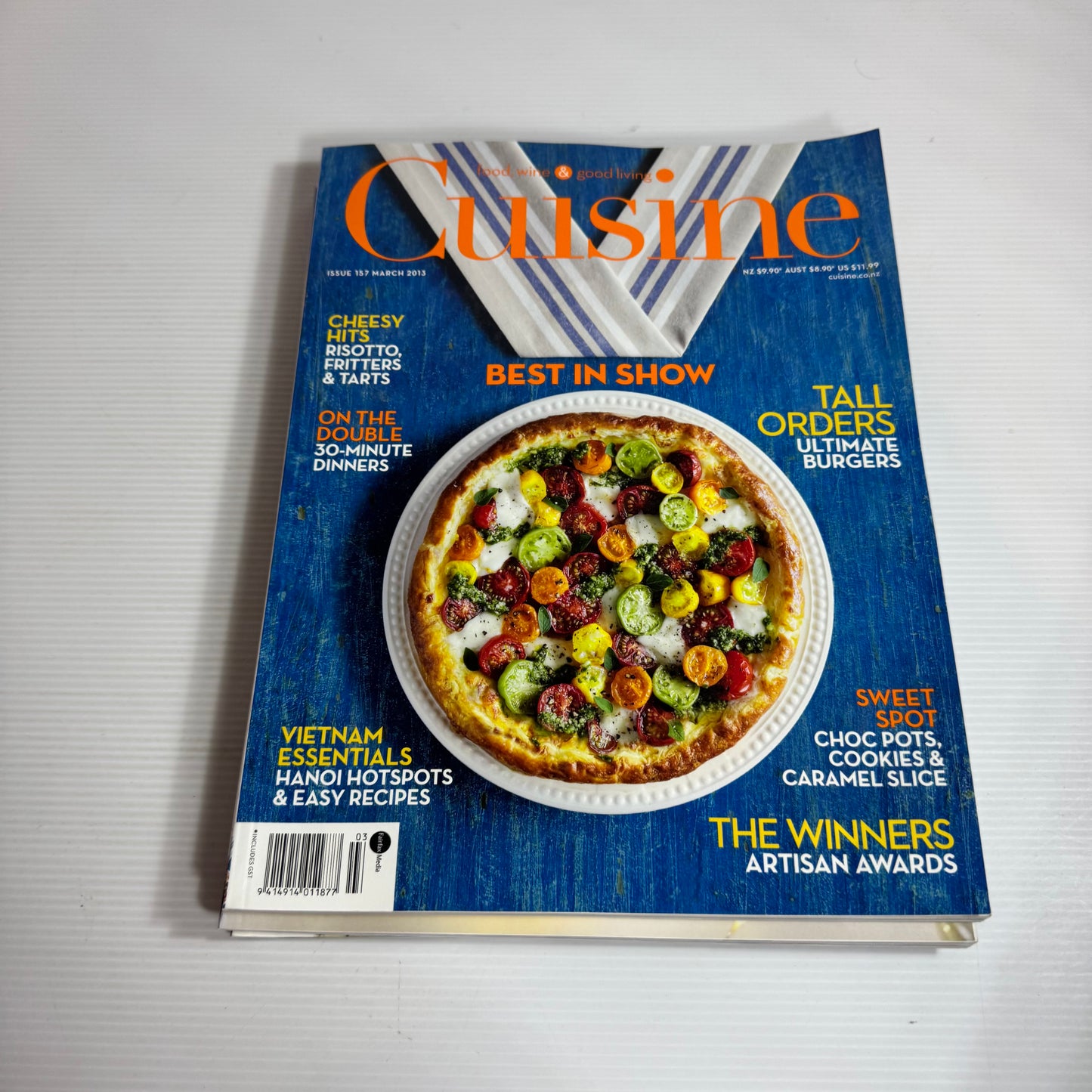 Cuisine Magazine Bundle x 6 : 2013 Issues 156, 157, 158, 159, 160, 161 (3340)