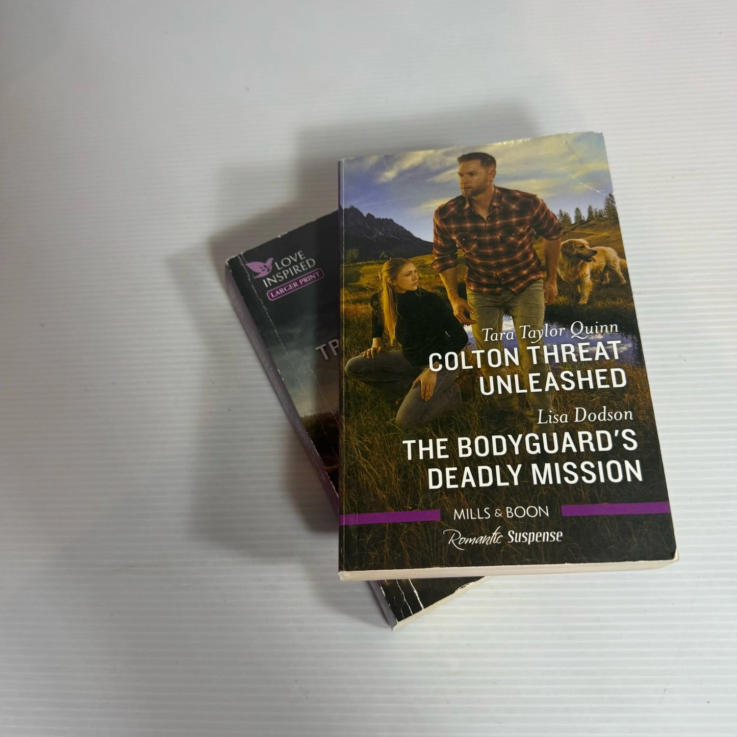 Mills & Boon Romantic Suspense Book Bundle x 2 Books 4 x Stories (2324)