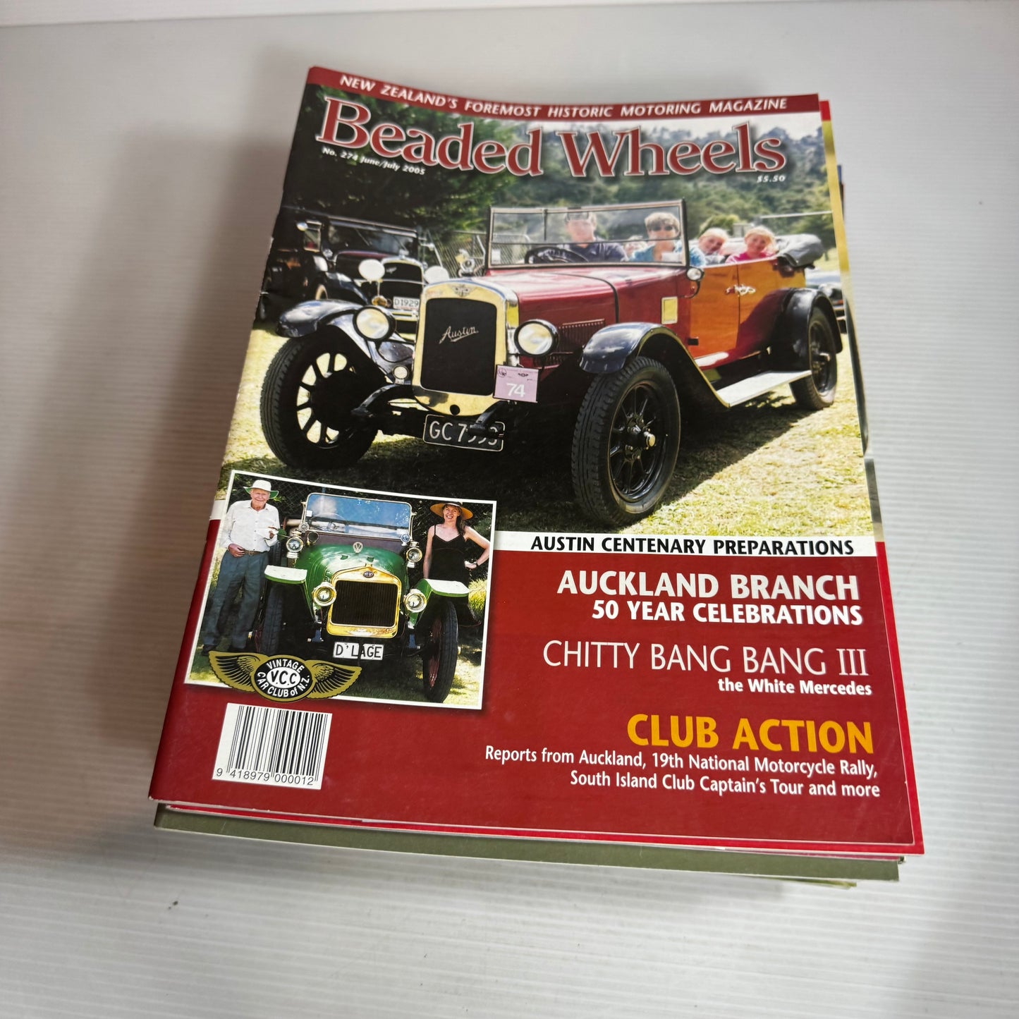 2005-2009 Vintage Beaded Wheels Magazine Book Bundle x 25 Magazines (2624)