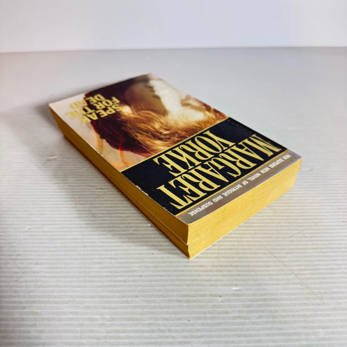 Margaret Yorke Book Bundle x 2 Books : The Hand of Death & Speak For The Dead (312)