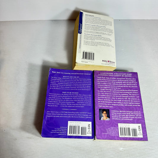 Mills & Boon Historical Romance Book Bundle x 3 Books 6 Stories (3026)