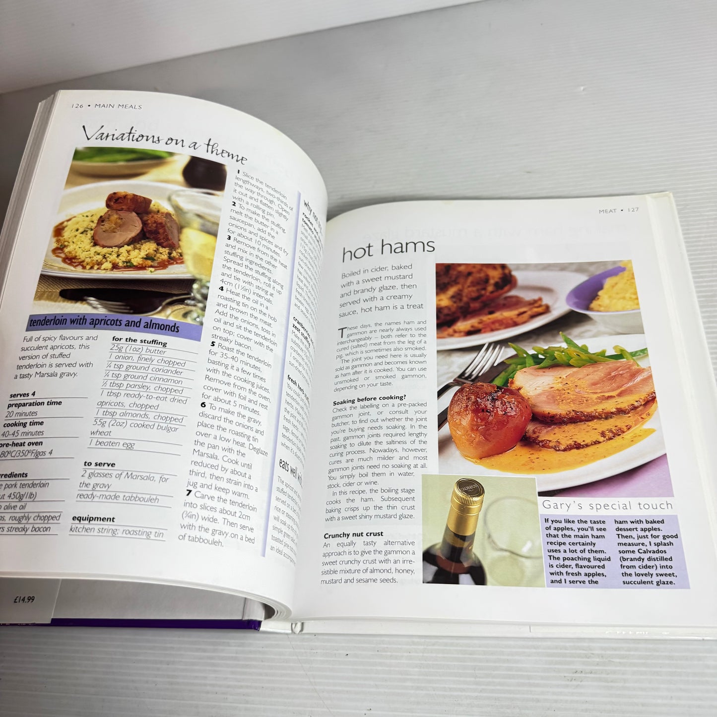 Cookbook Bundle x 3 : The Best of Ruth Pretty, Destitute Gourmet Delicious - Sophie Gray, Step-By-Step Cooking - Gary Rhodes(2918)