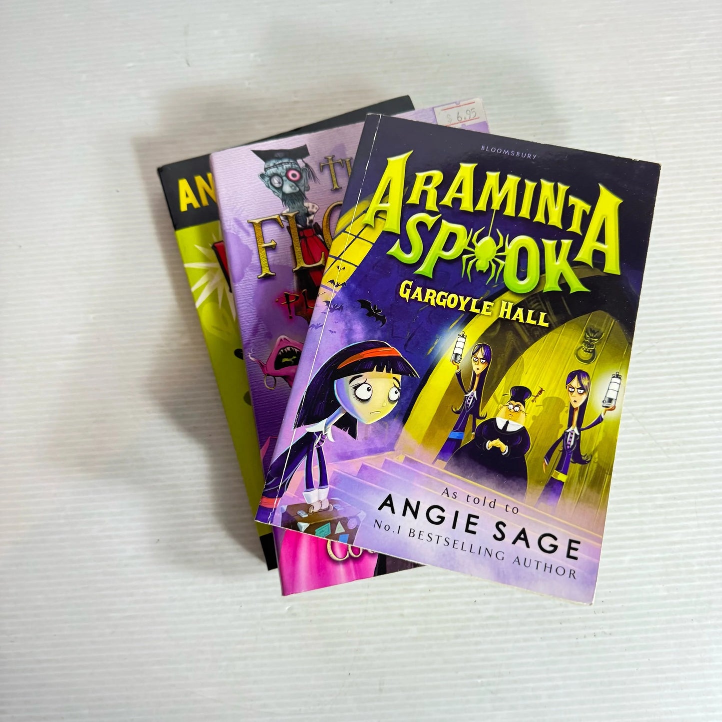 Children’s Spooky Book Bundle x 3 Books : Araminta Spook, The Floods Playschool, Pencil of Doom (2117)