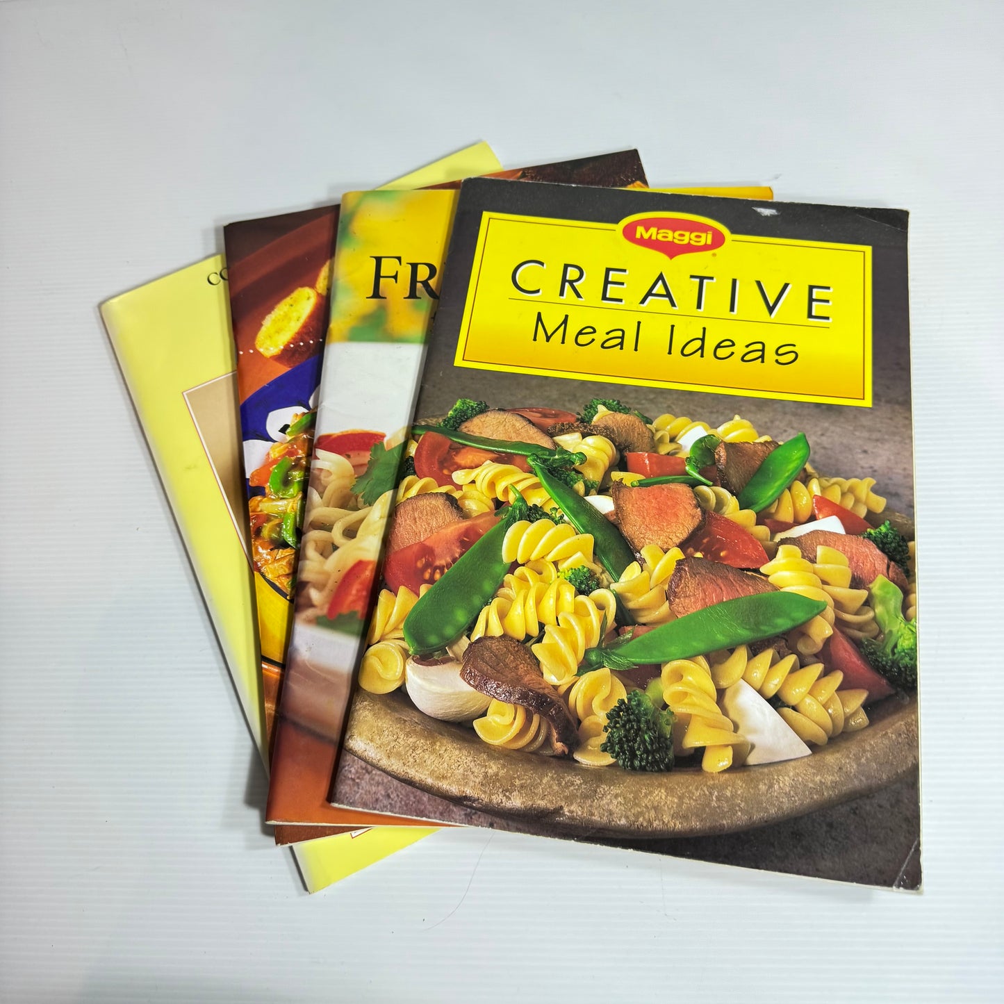 Maggi Meal Ideas Cookbook Bundle x 4 Books : Meals In Minutes, Fresh Ideas, Creative Meal Ideas, Cooking with Maggi (3296)