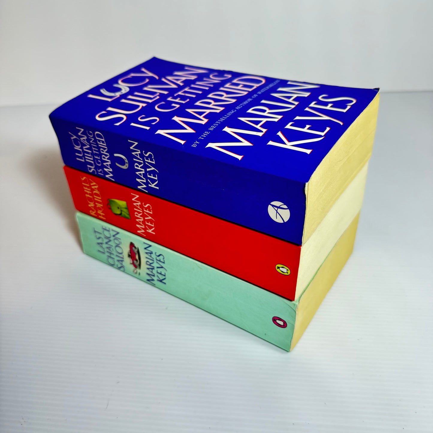 Marian Keyes Book Bundle x 3 : Lucy Sullivan is Getting Married, Rachel's Holiday, Last Chance Saloon (3089)