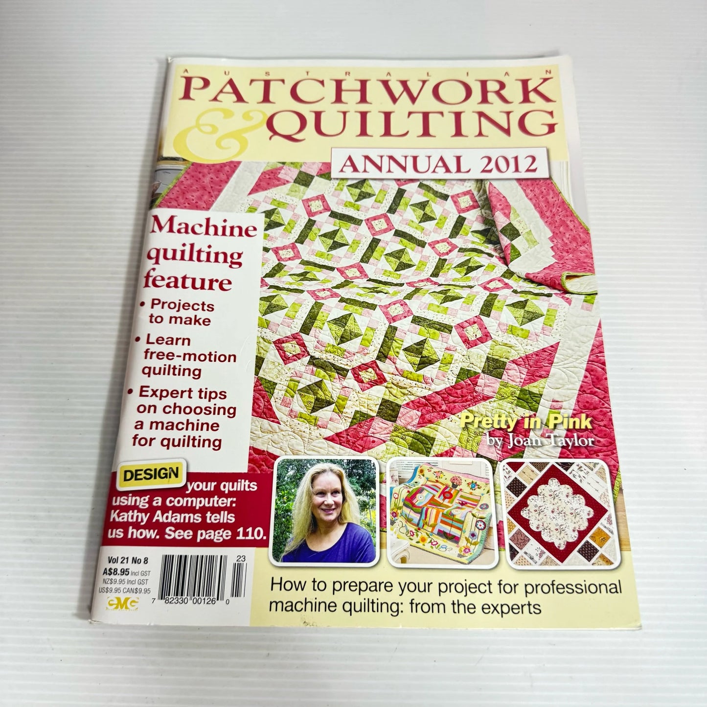Patchwork Quilting Magazine Bundle x 8 Magazines (2263)