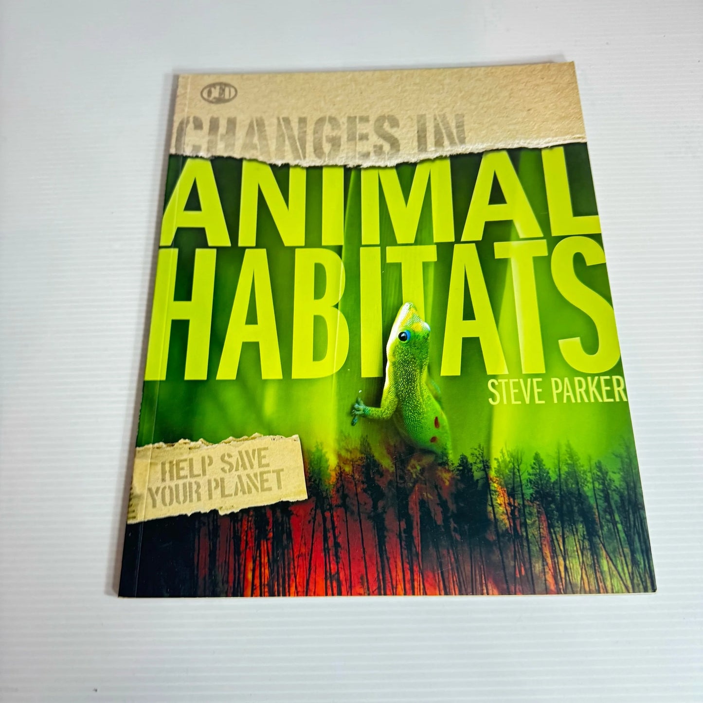 Changes In Book Bundle x 4 Books : Changes In Climate, Population, Food and Farming, Animal Habitats - Steve Parker