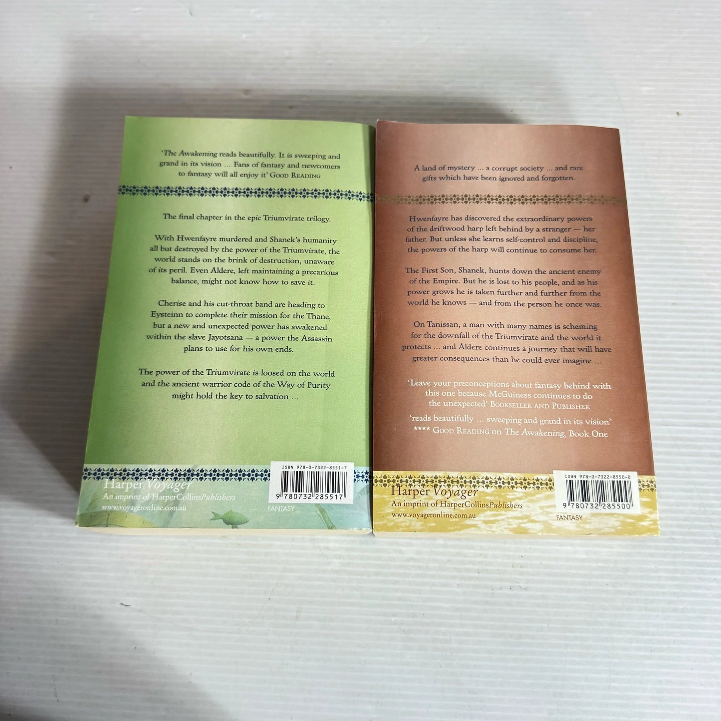 Bevan McGuiness - Triumvirate Series Book 2 and 3 - Book Bundle x2 (2120)