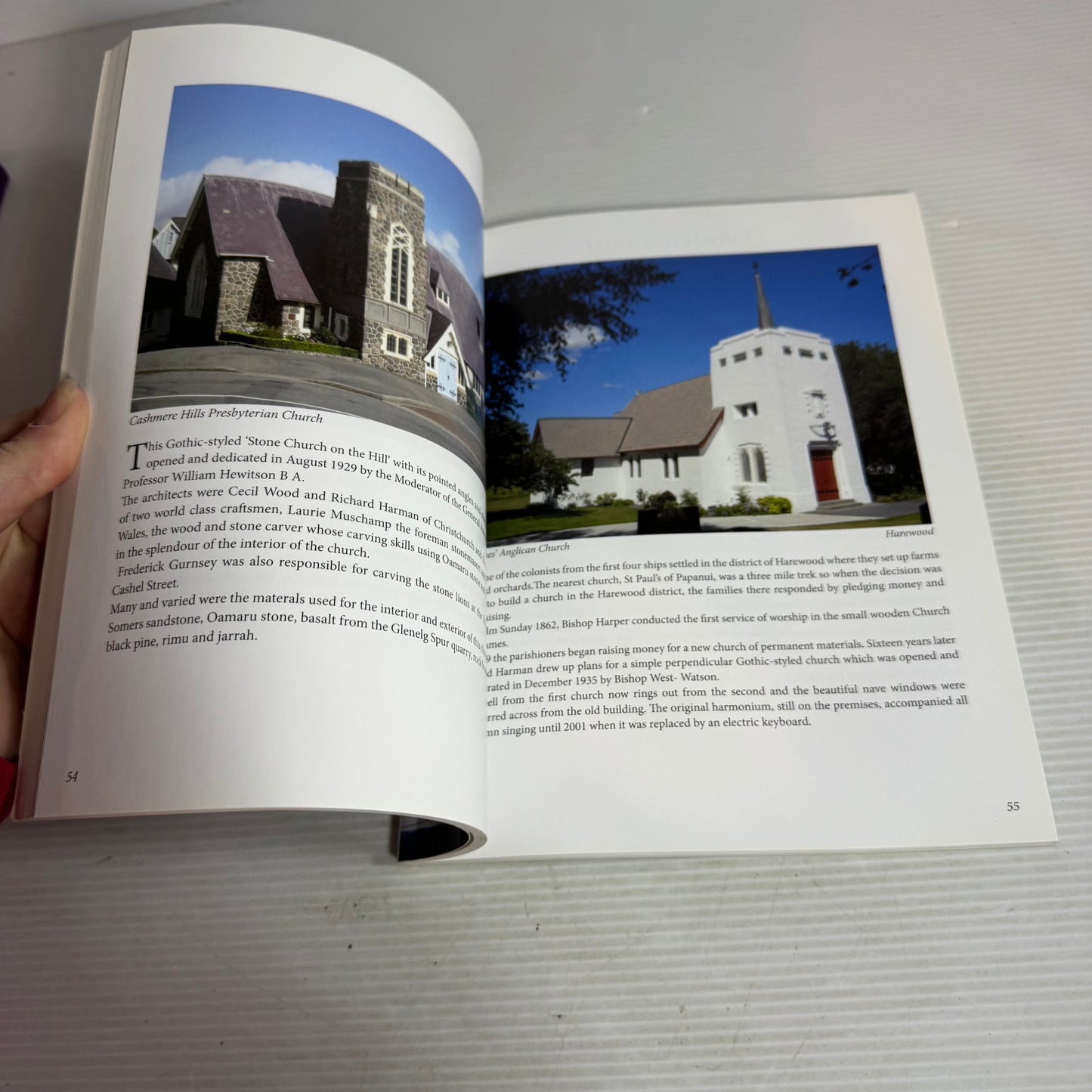 Christchurch Churches & Cathedral Book Bundle x 2 : Early Churches in and Around Christchurch - Derek & Judith Hamilton, vision & Reality : Christchurch's Cathedral in the Square - Colin Brown (2901)