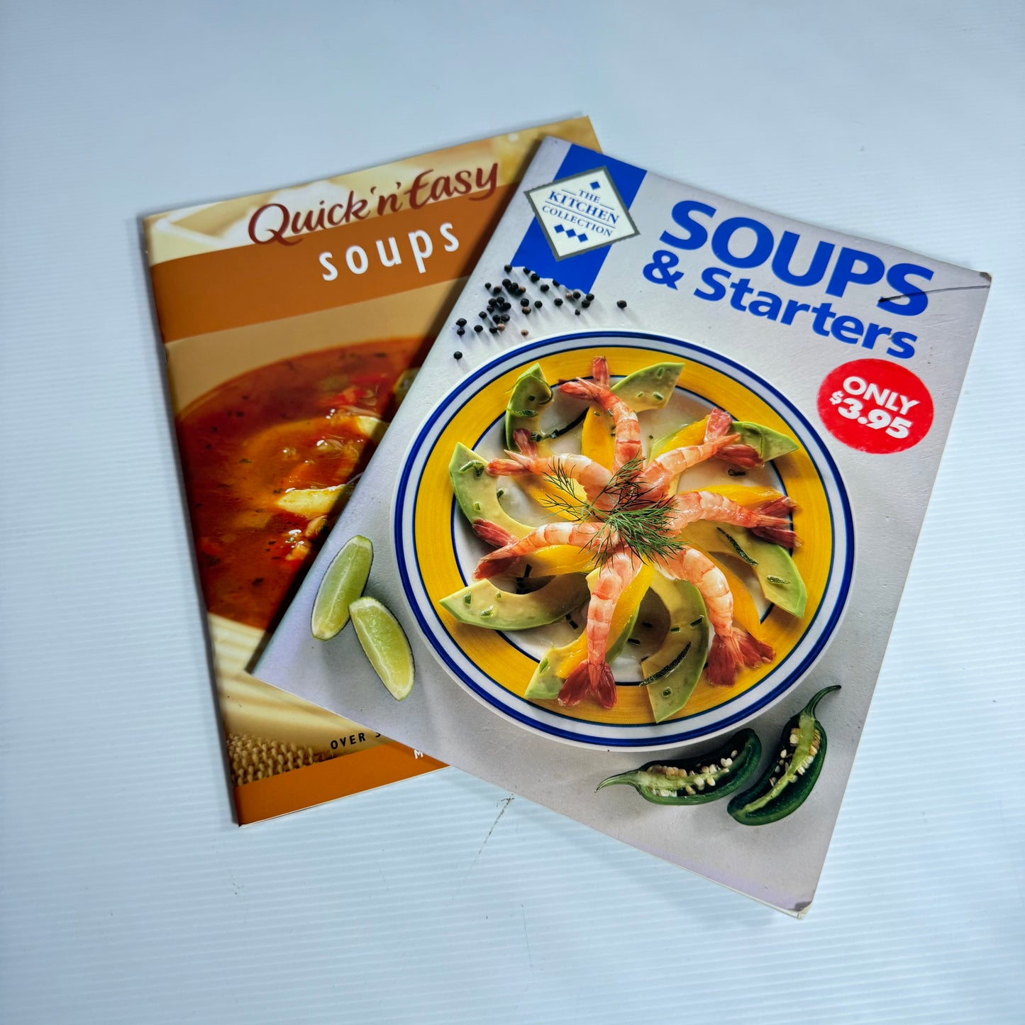 Soups & Starters Book Bundle x 2 : Soups & Starters - The Kitchen Collection & Quick'n'Easy Soups (3180)