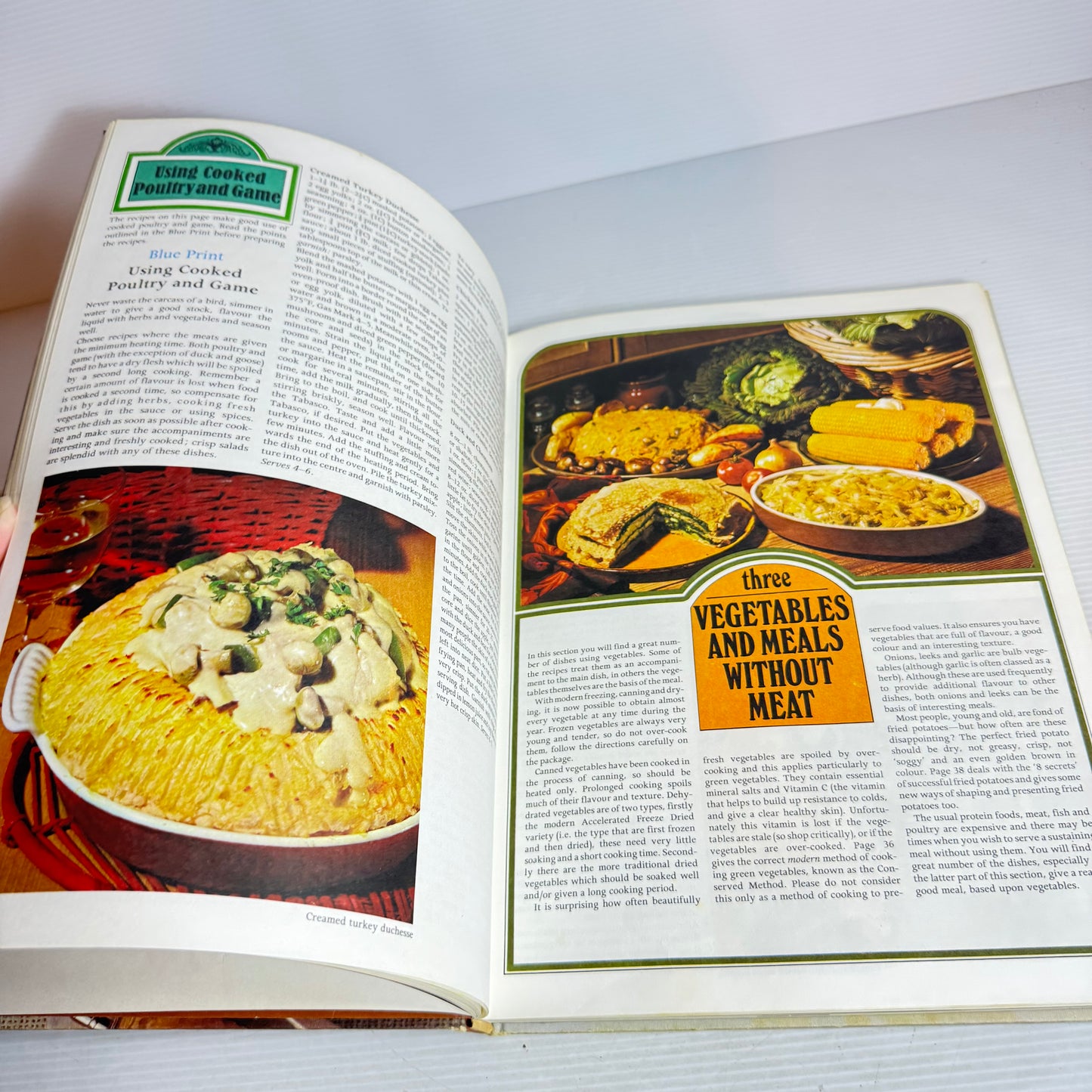 Vintage Cookbook Bundle x 3 : Portmeirion Book of Entertaining (1990), Simple Recipes - Joanna Percival (1982),, Australian & New Zealand Family Cookbook (1977)(2940)