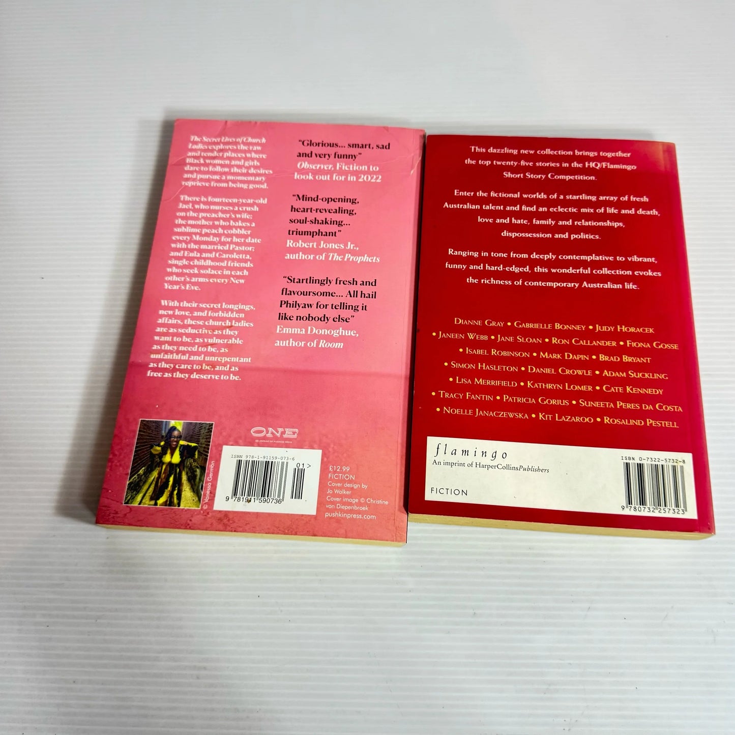 Short Story Book Bundle x 2 : Enter - HQ Magazine  & The Secret Lives of Church Ladies - Deesha Philyaw(2274)