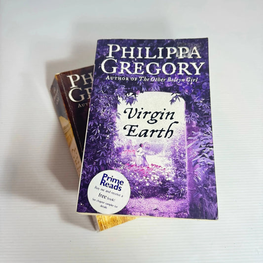 Philippa Gregory Book Bundle x 2 : Virgin Earth & The Favoured Child (2298)