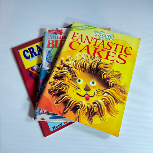 Children's Birthday Cake Book Bundle x 3 Books (3256)