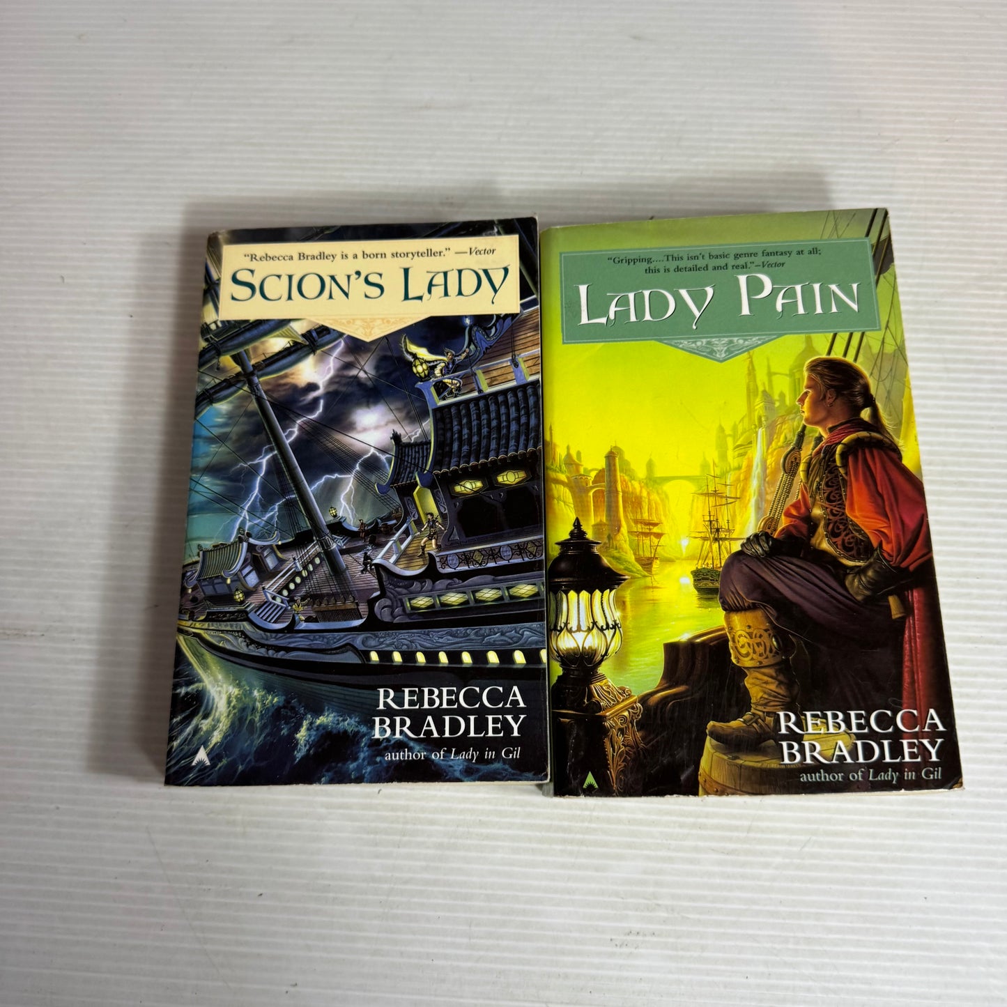 Rebecca Bradley Book Bundle x 2 : Lady Pain & Scion's Lady (2975)