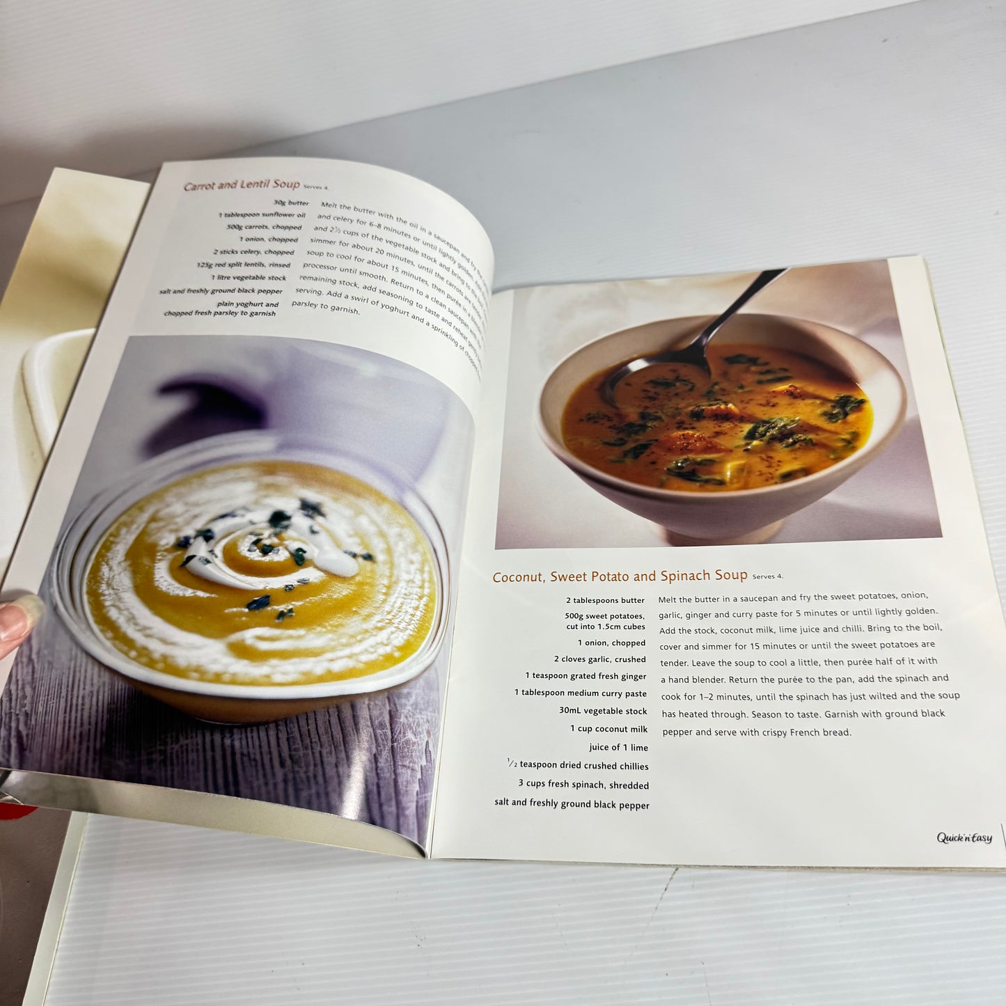Soups & Starters Book Bundle x 2 : Soups & Starters - The Kitchen Collection & Quick'n'Easy Soups (3180)