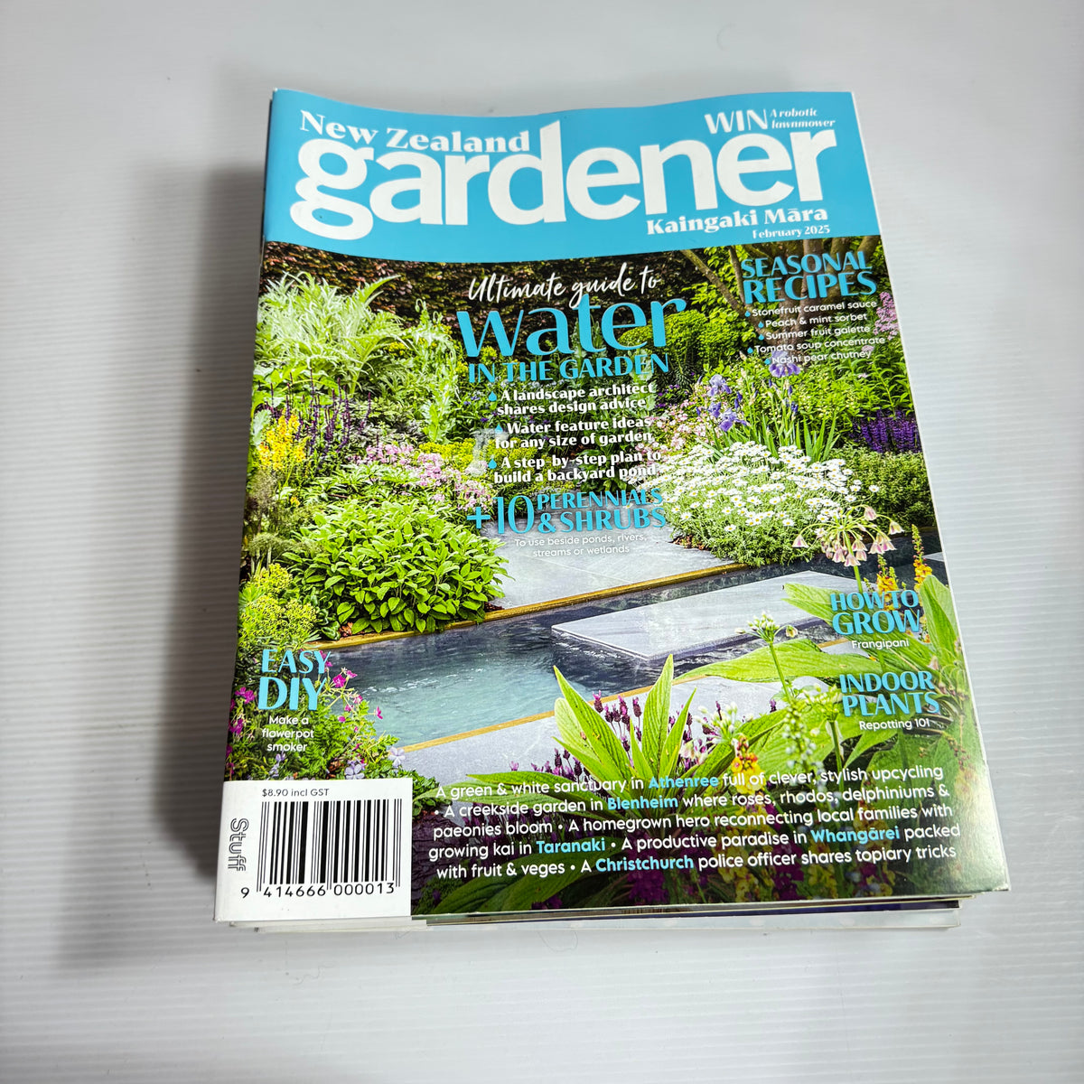New Zealand Gardener Magazine x 11 : 2025 Jan, Feb, March, May, June, July Aug, Sept, Oct,  Nov, Dec (3329)