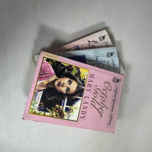 LARGE PRINT Linford Romance Library Book Bundle x 3 (2593)
